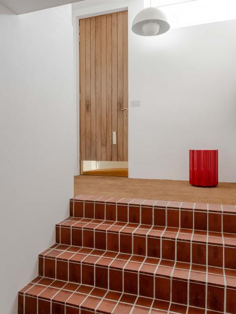 Elemental House by Archmongers with Staffs red quarry tiles throughout the ground floor image by French Tye